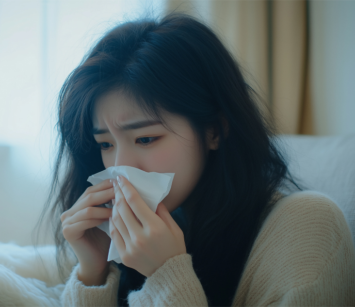 홍조 원인 이미지